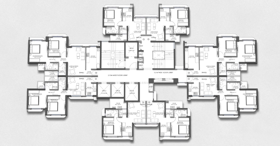 Abhinandan Lodha Floor Plan Images